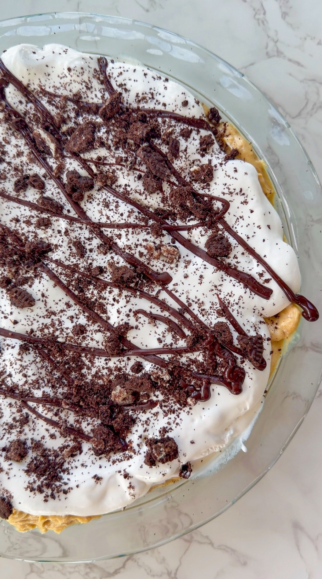 Peanut Butter Oreo Pie